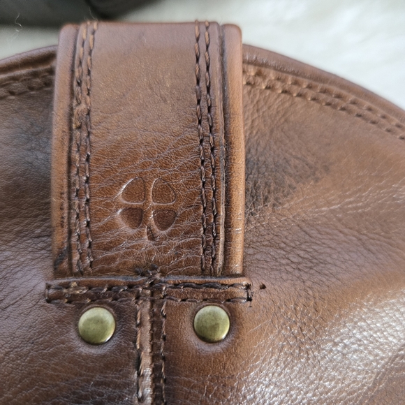 Lucky Brand Blue Jeans America Women's Brown Leather Western Boots size 8 NWOT - Picture 10 of 10